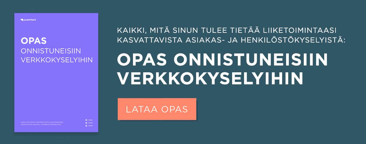 Onnistuneet verkkokyselyt