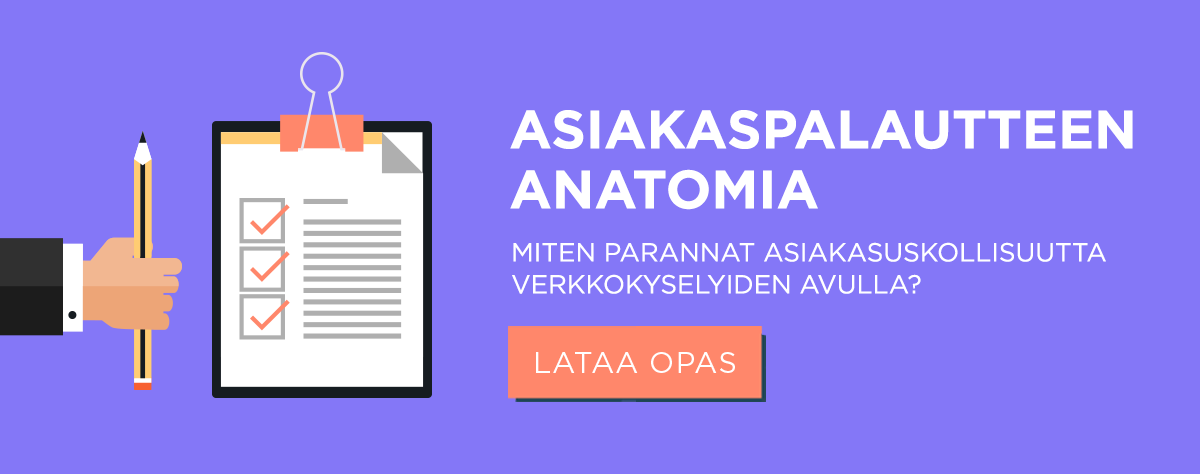 Asiakaspalautteen anatomia -opas