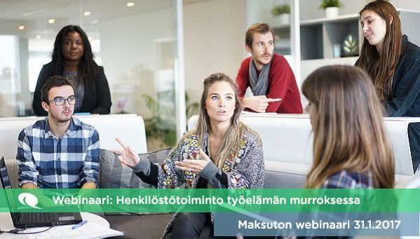 HR-webinaarisarja: Henkilöstötoiminto työelämän murroksessa