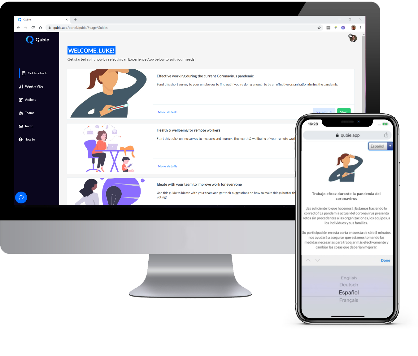 Remote Feedback Solution - Qubie