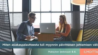 Webinaari: Miten asiakaspalautteesta tuli myynnin päivittäisen johtamisen väline