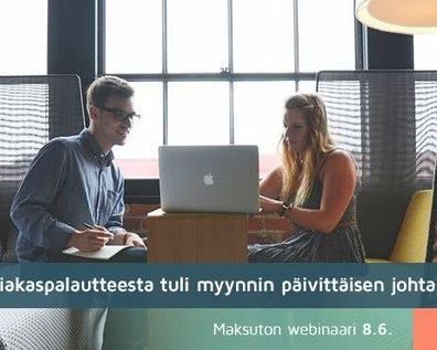 Webinaari: Miten asiakaspalautteesta tuli myynnin päivittäisen johtamisen väline