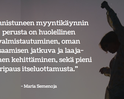 Voiko kaikki olla kiinni vain yhdestä myyntitapaamisesta?