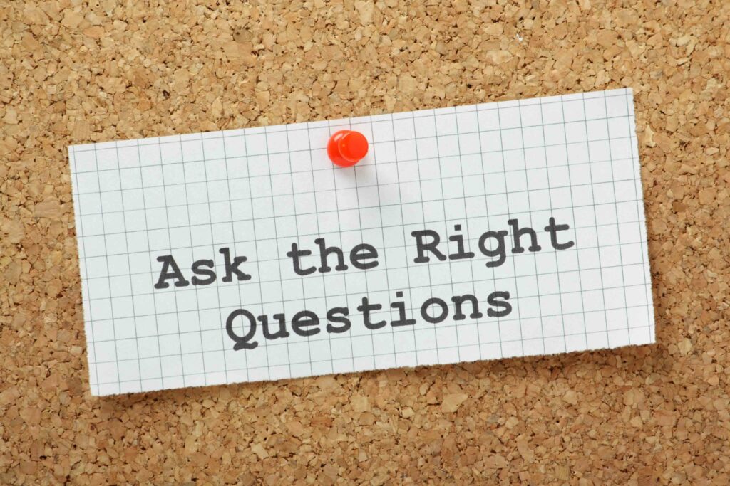 Ask the right questions  for elevated consumer experience