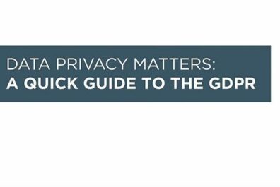 Data Privacy Matters: A Video Guide to the GDPR